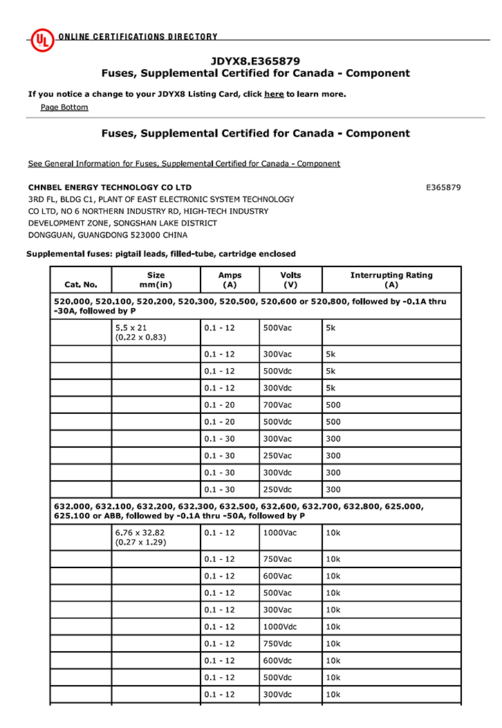 UL 認(rèn)證 JDYX8. E365879